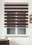 BORDO DÜZ ZEBRA PERDE