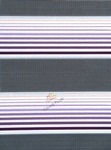 Pliseli Mor Beyaz Renk Geçişli Zebra Perde