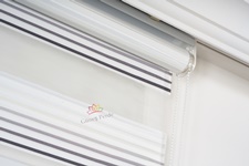 MOR ÇİZGİ GEÇİŞLİ ZEBRA PERDE